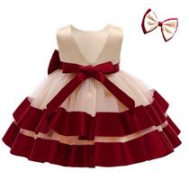 Vestido NSSMWTTC Baby Girl, sem encosto, vestido de baile Bowknot 80 Vestido NSSMWTTC Baby Girl, sem encosto, vestido de baile Bowknot 80