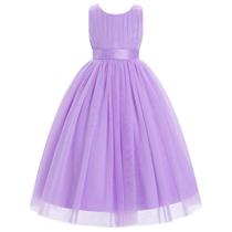 Vestido OBEEII Junior Bridesmaid Wedding Flower Girl 5-6 anos Vestido OBEEII Junior Bridesmaid Wedding Flower Girl 5-6 anos
