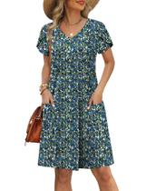 Vestido OFEEFAN, primavera para mulheres, 2025, camiseta de verão, estampada 03 GG Vestido OFEEFAN, primavera para mulheres, 2025, camiseta de verão, estampada 03 GG