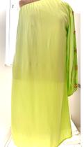 Vestido ombro só em linho