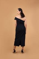 Vestido Ombro So Preto