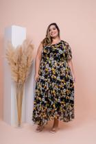 Vestido ombro só tule