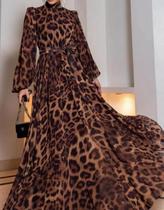 Vestido onça Vestido onça