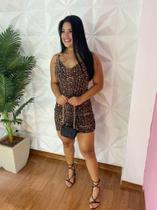 vestido onçinha tubinho