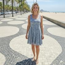 Vestido Pala de Malha Grego Feminino - Zambri Moda