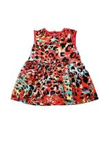 Vestido para bebê regata estampado tamanho M