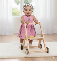 Vestido Para Bebe Tamanhos P Verão Alenice Vestido Para Bebe Tamanhos P Verão Alenice