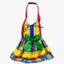 Vestido Para Cães Modernpet Festa Junina Vermelho- Tam. G