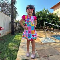 Vestido Para Menina Infantil Ensaio Fotográfico Roupa Blogueirinha Roupa Criança