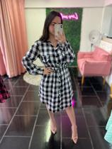 Vestido Paula em flanela pelúciado