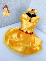 Vestido Pet - Bela E A Fera - Cachorro Ou Gato