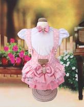 Vestido Pet Hearts Roupinha Cachorro Estilosa Pischer a Shih Tzu