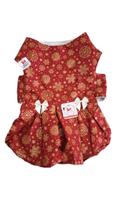 Vestido Pet Natal roupa para cães e gatos - tam. 02