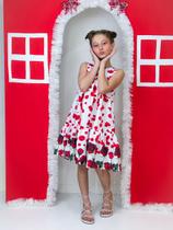 Vestido Pétalas de Rosa- Petit Pérola