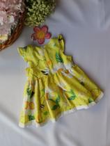 Vestido Petit Cherie Baby Jardim Encantado Floral