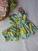 Vestido Petit Cherie Baby Jardim Encantado Verão