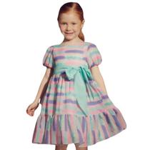 Vestido Petit Cherie Cats Band Colors Inverno
