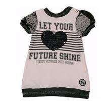 Vestido Petit Cherie Coração Paete Coleção de Inverno Vestido Petit Cherie Coração Paete Coleção de Inverno