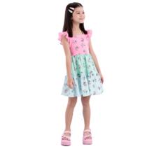 Vestido Petit Cherie Infantil Snoopy Colors Summer Vestido Petit Cherie Infantil Snoopy Colors Summer