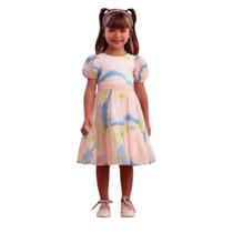 Vestido Petit Cherie Inverno Draeming In The Clouds Salmão Vestido Petit Cherie Inverno Draeming In The Clouds Salmão