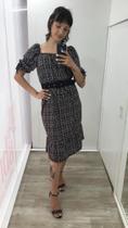 Vestido Pied de Poule