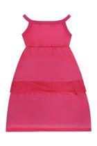 Vestido Pink em Tule - Destak Vestido Pink em Tule - Destak