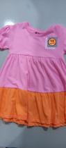 Vestido playgroun infantil feminino tamanho 2 colorido