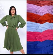 Vestido plissado Vestido plissado