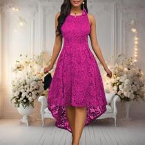 Vestido Plus Size Batizado 13 Renda Aniversario Festa Formatura