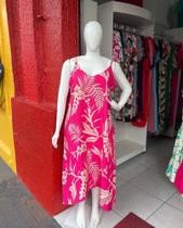 Vestido plus size de bico