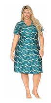 Vestido Plus Size Estampado Roupa Feminina Vestido Plus Size Estampado Roupa Feminina