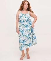 Vestido Plus Size Feminino Midi Estampado Marisa-83049 Vestido Plus Size Feminino Midi Estampado Marisa-83049