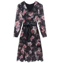 Vestido plus size floral Vestido plus size floral