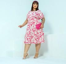 Vestido Plus Size Larissa Do 48 ao 54