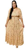 Vestido plus size longo