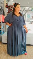 Vestido Plus Size longo na Viscolycra 60 ao 64