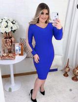 Vestido Plus Size Manga Tule Moda Feminina Evangélica Vestido Plus Size Manga Tule Moda Feminina Evangélica