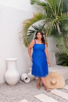 Vestido Plus Size Midi Em Renda Vestido Plus Size Midi Em Renda