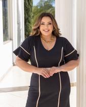 Vestido Plus Size Preto