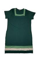 Vestido Plus Size Três Cores com Decote Quadrado - Barrielli