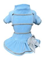 Vestido Plush Cinderela para cachorro e gato Tamanho:PP Vestido Plush Cinderela para cachorro e gato Tamanho:PP