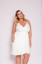 Vestido pluz nr 46 liso de alça