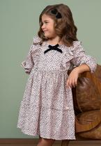 Vestido Poá com Laço Pakita Vestido Poá com Laço Pakita