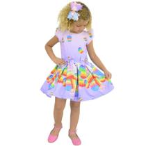 Vestido Pop It Fidget Toy - Bebê e Menina de 6 meses a 10 anos