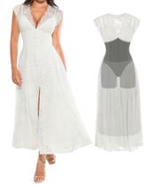 Vestido Popilush XL Branco em Renda Coquetel e Convidada de Casamento Vestido Popilush XL Branco em Renda Coquetel e Convidada de Casamento