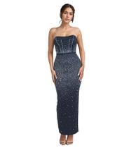 Vestido PORRCEY Hot Drilling Craft Off Shoulder para mulheres