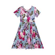 Vestido Posh Peanut Lacey - Manga Curta - 7-8 Anos