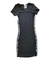 Vestido Preto Blogueirinha Canelado Tam.14 Vestido Preto Blogueirinha Canelado Tam.14