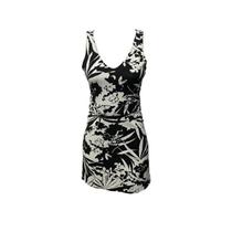 Vestido Preto E Branco Ellus Decotes Nas Costas Vestido Preto E Branco Ellus Decotes Nas Costas