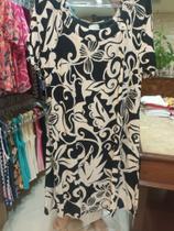 Vestido Preto e Branco